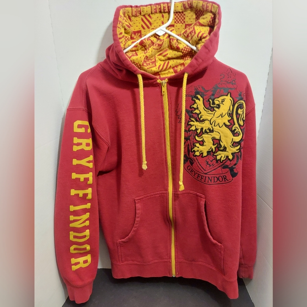 Universal Studios Wizarding World Of Harry Potter Gryffindor Hoodie Jacket Small